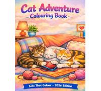 Cat Adventure Colouring Book