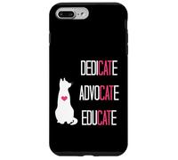 Cat Advocate, TNR, Amante dei gatti, Salvataggio del gatto, Neutro di sterilizzazione Custodia per iPhone 7 Plus/8 Plus