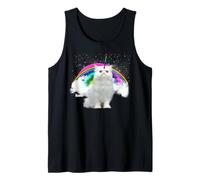 Cat And Unicorn Magical Funny Kitten Rainbow Cats Lover Canotta