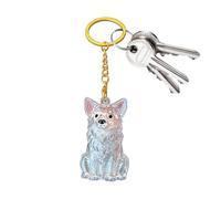 Cat Ashes Container Keychain Bag Charm - PC Dog Hair Memorial Keepsake