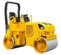 MODELLINO BRUDER CAT RULLO COMPRESSORE