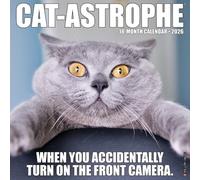 Cat-Astrophe 2026 Wall Calendar