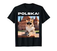 Cat At The Malbork Castle, Polonia Maglietta