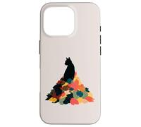 Cat Autumn Leaves Fall Cozy Aesthetic Feline Owners Custodia per iPhone 16 Pro