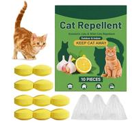 Cat Away Outdoor | Cat Scratching Prevention Tablets | Kitten Digging Prevention Tablets | For Outdoor Patio Garden Lawn Backyard Apartment Community Public Home Kitchen School Office Gym Room Hotel P