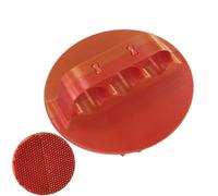 Cat Bath Brush - Puppy Shedding Comb Printing Material, Kitten Shedding Comb Pet Body Cleaning Brush With Knuckle Handle,Pet Massage Comb stampato pet massaggio comb