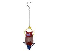 Cat Bird Feeder - Metal Frame Food Station Decoration With Hook Squirrel Proof Small Hummingbird Feeders For Outside Garden Yard Wildlife Observation And Other