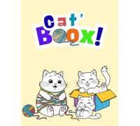 Cat Boox - Cat Coloring Book for Kids Ages 3-7 | 100+ Big Pages | Cute Kittens, Bold Outlines, Single-Sided Printing