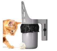Cat Box Scooper | Cat Litter Scooper Con Supporto: Pala Portatile Setaccio Esperienza Di Raccolta Senza Sforzo: Il Manico Ergonomico Presenta Una Texture Anti-Slip Che Si Allinea Con La P