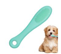 Cat Brush, Cat Dog Finger Toothbrush, Durable and Washable Dog Toothbrush, Grooming Brush for Cat Chin, Pets Teeth Cleaning Toothbrush, Easy to Clean with 360° Rotating Arm
