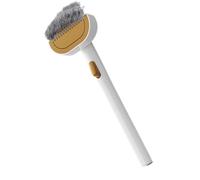 Cat Brush - Effective Cat Grooming Brush for Loose Coat, Stainless Steel Needle Comb for Pet Supplies, Gentle Hair Cleaning Tool for Dogs Kittens, for Flea Bath Massage Indoor Use