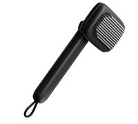 Cat Brush, Shedding Short Hair, Dog Removal Comb, Adjustable Supplies, Lanyard Design Comb 9,8 x 4,33 pollici per lunghi pantaloncini Pets, Grooming Tool, nero, bianco, verde