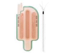 Cat Brush with Catnip, Kitten Groomer, Soft Massage Comb, Wall Corner Scratcher, Interactive Grooming Tool for Cats and Dogs, Gentle Care for Kittens and Pets, 6,46 x 3,31 pollici