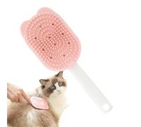Cat Brushes for Indoor Cats, Double-Sided Pet Massage Brush, Soft Comb, Cat Tongue Brush for Long or Short Hair, Gentle Furniture Remover, 19,3 x 7 x 2 cm, Perfect for Grooming