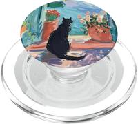 Cat by The Window Soft PopSockets PopGrip per MagSafe