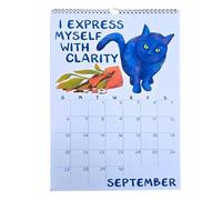 Cat Calendar 2026 - Inspirational Cute Cat Wall | Daily Planner Humorous and Adorable Holiday Calendar for Office, Living Room, Bedroom, School or Home Use, 11.02x10in