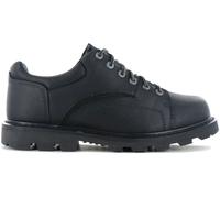 CAT Caterpillar ARCOLA Uomo Scarpe in Pelle Nero P725450 NEU