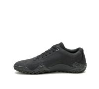 CAT Caterpillar Gridlock LO (P726601) - Scarpe da uomo nere con suola piatta, sneakers con lacci, pelle naturale, resistenti e confortevoli, altezza alla caviglia, design moderno, Nero , 45 EU