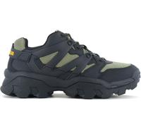 CAT Caterpillar Reactor - Sneakers Tempo Libero Scarpe Nere P111397 Lavoro NUOVO