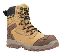 CAT Caterpillar STRIVER XL 8" Safety Boot Black/Honey/Yellow UK 11 UK 11