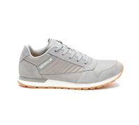 CAT Caterpillar Ventura Grey (P726271) - Scarpe da uomo grigie con suola piatta, sneaker in pelle scamosciata e mesh, traspiranti e confortevoli, stile casual, grigio., 45 EU