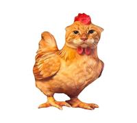 Cat Chicken Plush, Quirky Soft Pillow, Cute Decorative Animal Cushions