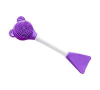 Cat Chin Scrubber - Silicone Scrubber For Cats Chin | Manuale Silicone Cat Cleaner Brush | Silicone Brush Heads Cleaning Tool For Gums, Jaw, Tongue, Chin, Face Cleaning