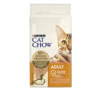CAT CHOW Crocchette con Naturiumtm Ricche di anatra per gatti adulti, 10 kg