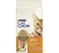 PURINA Cat Chow → ADULT, Anatra - 10 kg - Crocchette Per Gatto, Alimento Gatti