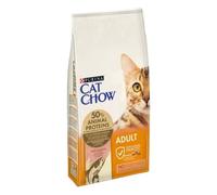 PURINA Cat Chow → ADULT, Salmone -10 kg - Crocchette Gatto, Alimento Gatti