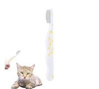 Cat Cleaning Comb, Pet Grooming Comb, Non-Slip Dog Brush, 4.88x0.59x0.2 inches Portable Cat Detangler, Gentle Massaging Tool for Removing Mats and Loose in Long