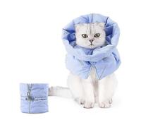 Cat Collar Adjustable Post Surgery Recovery Collar, Blue(size:s)