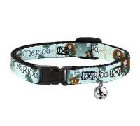Cat Collar Breakaway with Bell Brave Merida Castle and Three Bear Brothers Pose