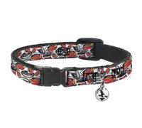 Cat Collar Breakaway with Bell Cars 3 Lightning McQueen/Storm Jackson Poses Scat