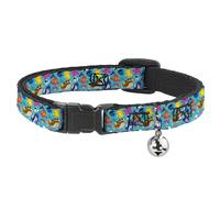 Cat Collar Breakaway with Bell Finding Nemo and Friends Underwater Character Col