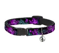 Cat Collar Breakaway with Bell HARLEY QUINN Pow & Aiming Poses/Joker Sketch Blac