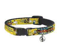 Cat Collar Breakaway with Bell PEANUTS Gang FEATURING GOOD OL CHARLIE BROWN Char