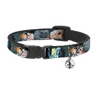 Cat Collar Breakaway with Bell PINOCCHIO/Jiminy Cricket Workshop Tools NARROW Fi