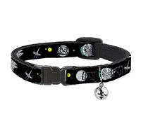 Cat Collar Breakaway with Bell Star Wars Death Star Millennium Falcon and X-Wing