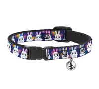 Cat Collar Breakaway with Bell Star Wars Holiday Stormtrooper Easter Bunny Ears