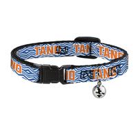 Cat Collar Breakaway with Bell Star Wars The Clone Wars Ahsoka TANO Text Waves W