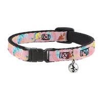 Cat Collar Breakaway with Bell The Little Mermaid Flounder and Sebastian Under t