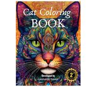 Cat Coloring Book: Beautiful Varied Large Print Designs for Relaxation and Stress Relief. Fun Activity for Pet Lovers