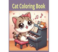 Cat coloring Book | for 3-7 years kids | Cute covering page | best quality, unique 140 pages | 8.5*11 inches coloring book