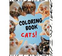 Cat Coloring Book for Adults: Relaxing and Fun Designs for Stress Relief: Beautiful Cats, Mandalas, and Whimsical Patterns to Color and Enjoy