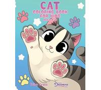 Cat Coloring Book for Kids Ages 4-8 (Tascabile)