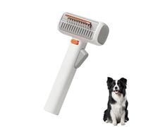 Cat Comb, Pet Shedding Brush, Self Detangling Detachable Grooming Undercoat Tool, Animal Grooming Tool for Dog Hair Pet Cats Puppy Horse Doodle Bathing Washing Cleaning, 3.1x2.4x6.5 Inch