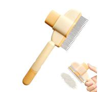 Cat Comb, pettine per toelettatura per cani | Stock -up dei con - pulsante di pettinatura liscio per evitare mantieni il tuo amico a zampe al meglio con questo pettine per cani che promuo