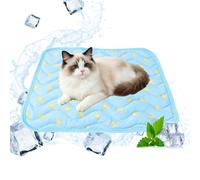 Cat Cooling Mat - Breathable Foldable Blanket, Summer Pet Rest Cushion Bedd