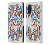 CAT COQUILLETTE ANIMALI 2 CUSTODIA COVER A PORTAFOGLIO PER SAMSUNG TELEFONI 1